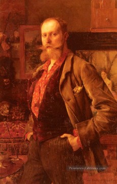 Portrait de Gustave Courtois Pascal Dagnan Bouveret Peinture à l'huile